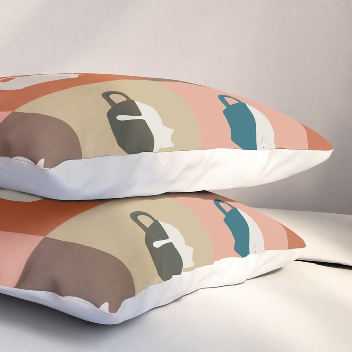 Catpuccino 2x2 Pillow Sham Gallery Image 3