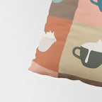 Catpuccino 2x2 Pillow Sham Gallery Image 4