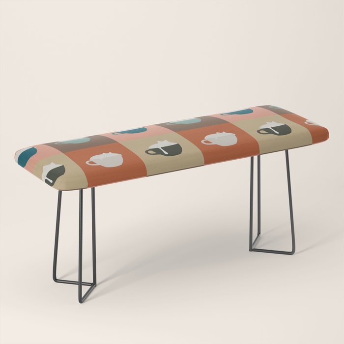Catpuccino 2x2 Bench Gallery Image 1