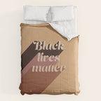 Black Lives Matter #typography Comforter Gallery Image 6