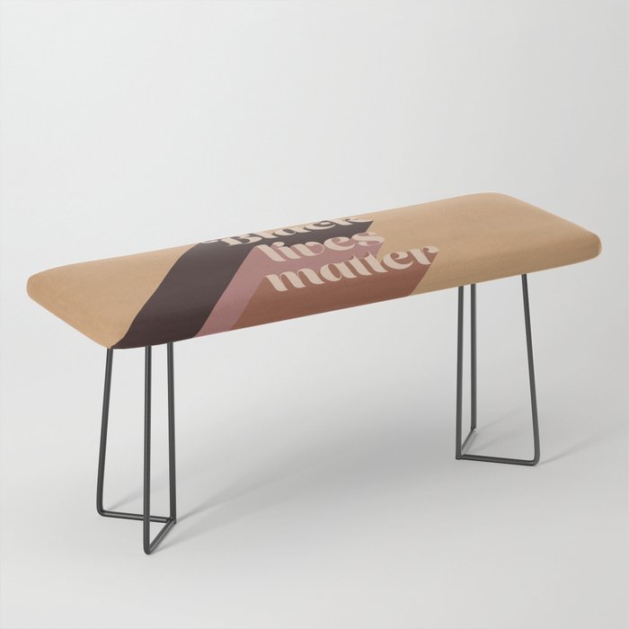 Black Lives Matter #typography Bench Gallery Image 1