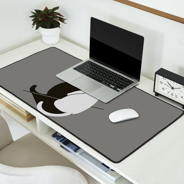 Be Pawsitive Desk Mat Gallery Image 2