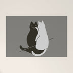 Be Pawsitive Welcome Mat Gallery Image 1