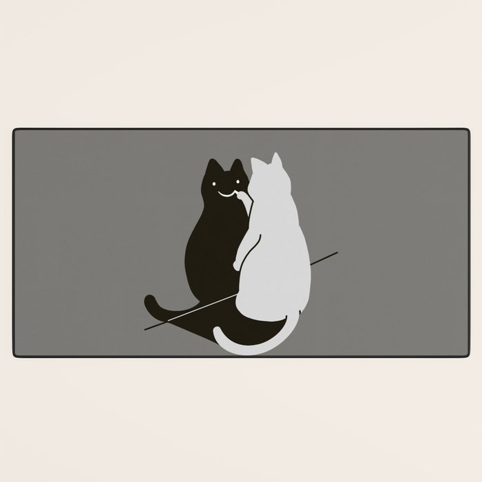 Be Pawsitive Desk Mat Gallery Image 3