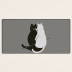 Be Pawsitive Desk Mat Gallery Image 3