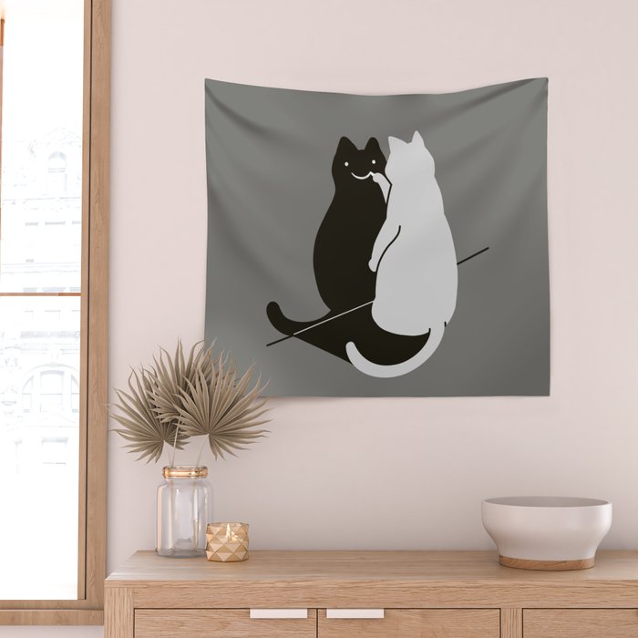 Be Pawsitive Wall Tapestry Gallery Image 2