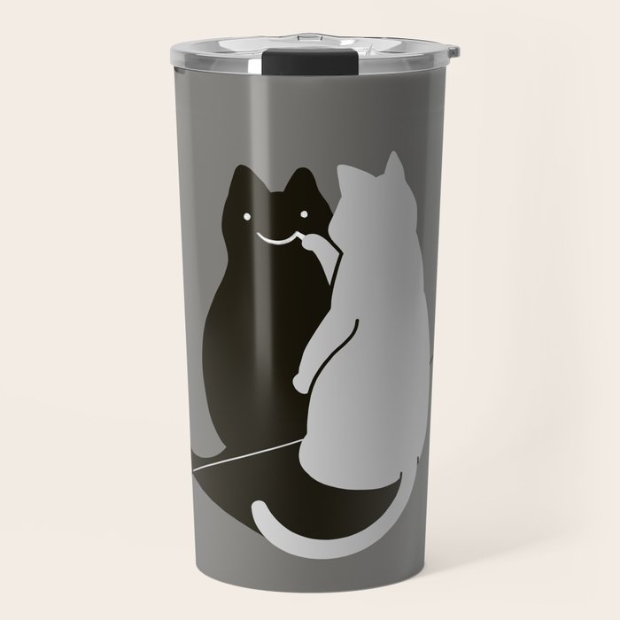 Be Pawsitive Travel Mug Gallery Image 1
