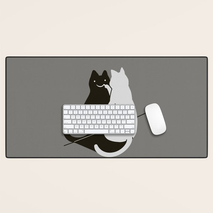Be Pawsitive Desk Mat Gallery Image 1