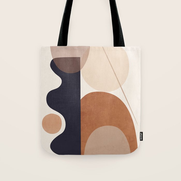 Abstract Minimal Shapes 218 Tote Bag Gallery Image 1