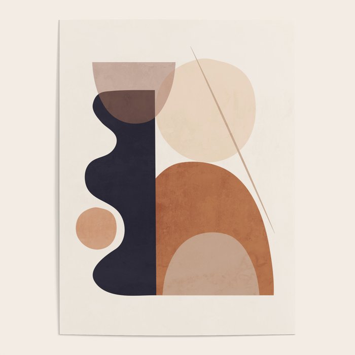 Abstract Minimal Shapes 218 Poster Gallery Image 4