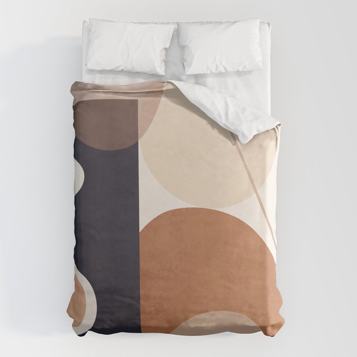 Abstract Minimal Shapes 218 Duvet Cover Gallery Image 1