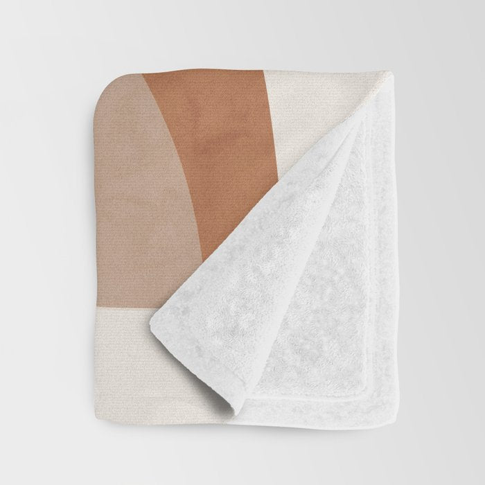 Abstract Minimal Shapes 218 Throw Blanket Gallery Image 3