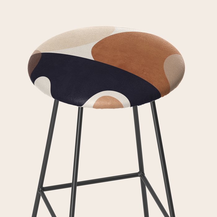 Abstract Minimal Shapes 218 Stool Gallery Image 2