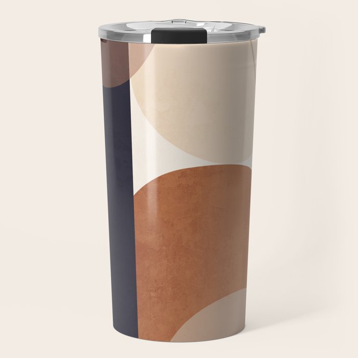 Abstract Minimal Shapes 218 Travel Mug Gallery Image 1