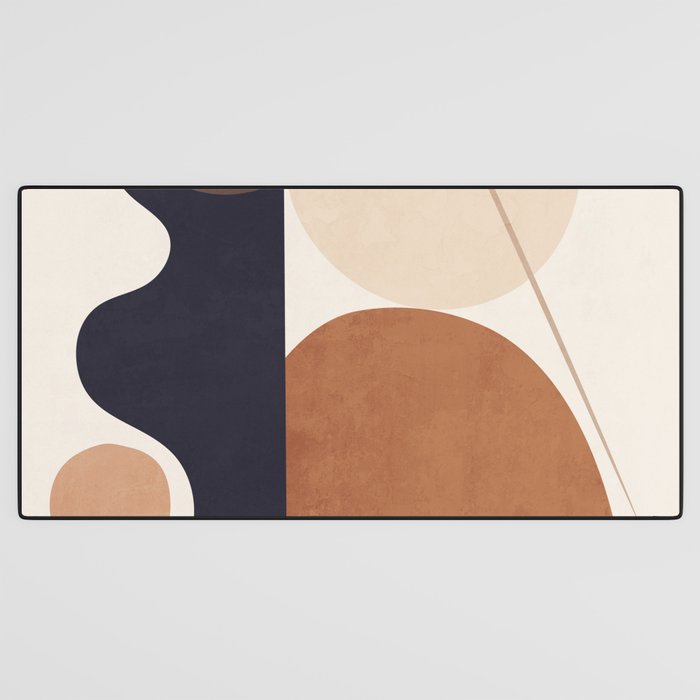 Abstract Minimal Shapes 218 Desk Mat Gallery Image 3