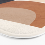 Abstract Minimal Shapes 218 Bath Mat Gallery Image 3