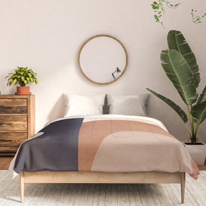 Abstract Minimal Shapes 218 Comforter Gallery Image 3