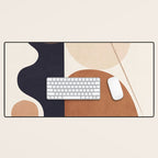 Abstract Minimal Shapes 218 Desk Mat Gallery Image 1