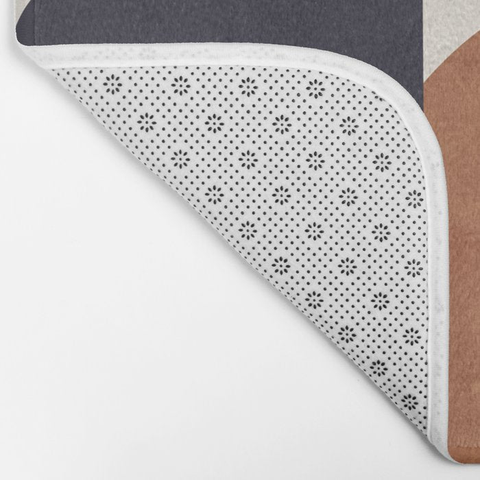 Abstract Minimal Shapes 218 Bath Mat Gallery Image 2