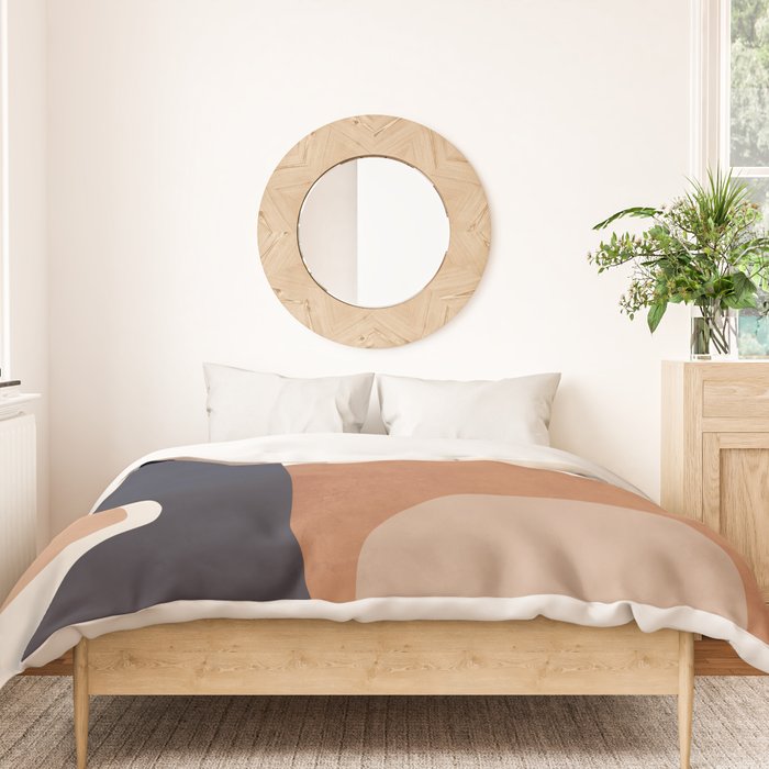 Abstract Minimal Shapes 218 Duvet Cover Gallery Image 3