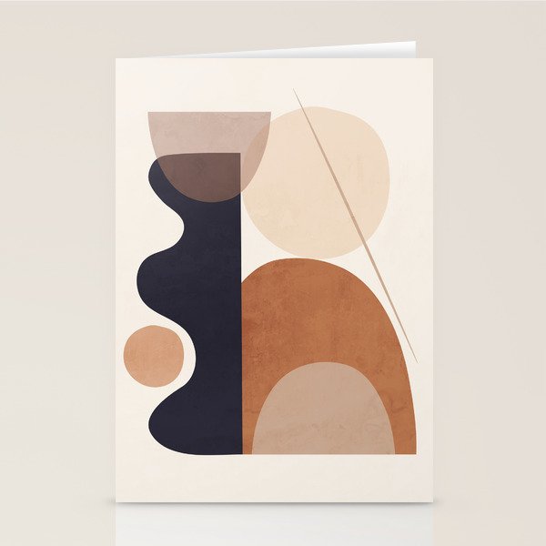 Abstract Minimal Shapes 218 Stationery Card Gallery Image 2
