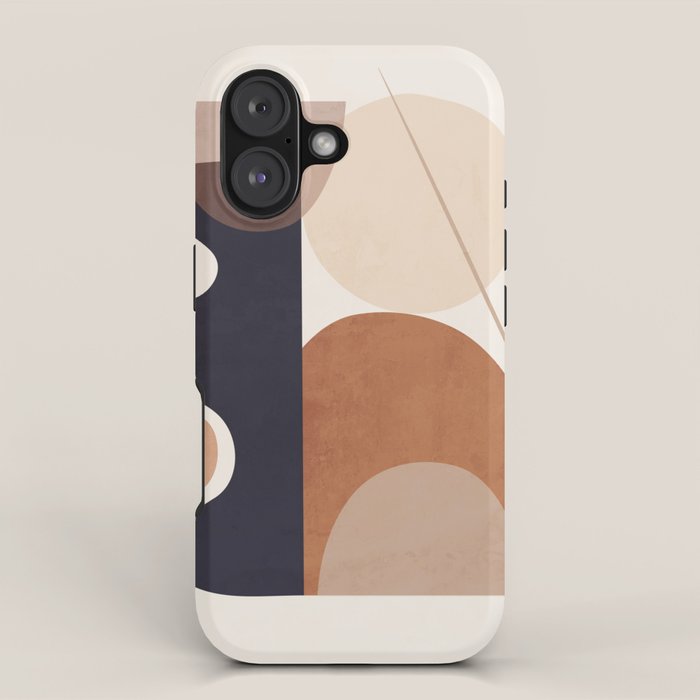Abstract Minimal Shapes 218 iPhone Case Gallery Image 1
