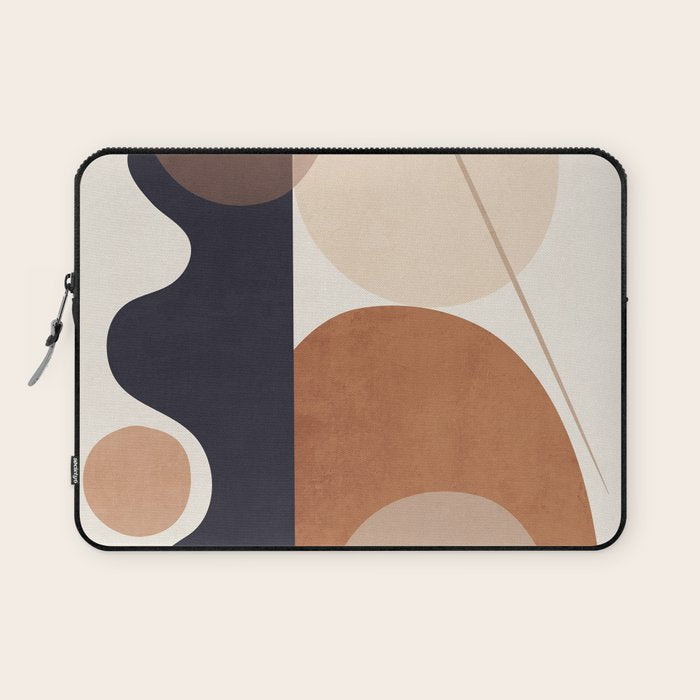 Abstract Minimal Shapes 218 Laptop Sleeve Gallery Image 1