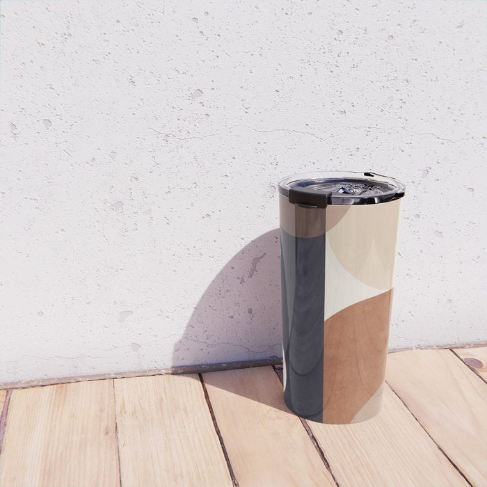 Abstract Minimal Shapes 218 Travel Mug Gallery Image 4