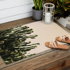 cactus nature x Outdoor Rug Gallery Image 2