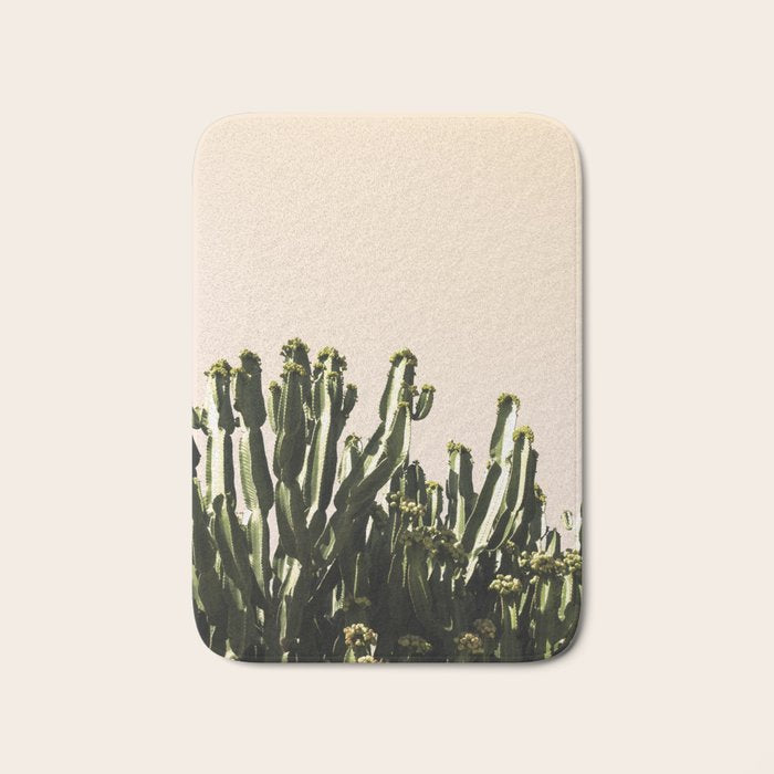 cactus nature x Bath Mat Gallery Image 1