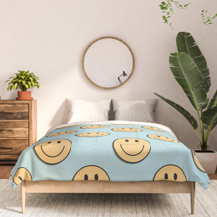 smiley face 90s Comforter Gallery Image 3