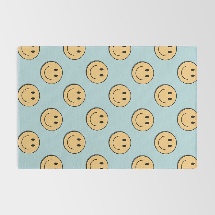 smiley face 90s Rug Gallery Image 2