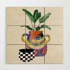 A house plant / Still life Wood Wall Art Gallery Image 1