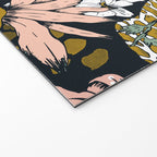 Animal print dark jungle Welcome Mat Gallery Image 2