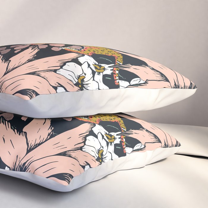 Animal print dark jungle Pillow Sham Gallery Image 3