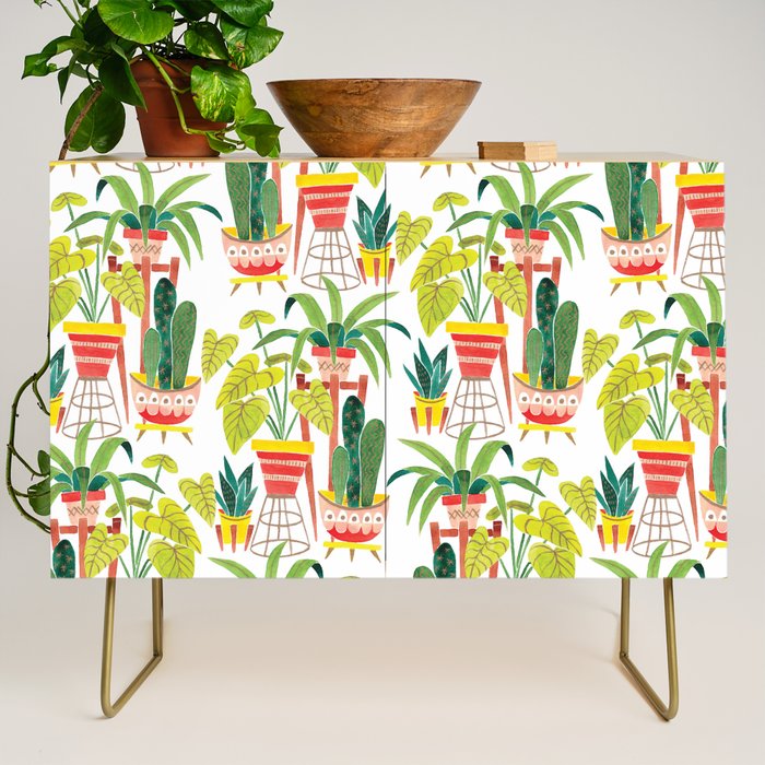 Happy Plants Happy Home Credenza Gallery Image 1