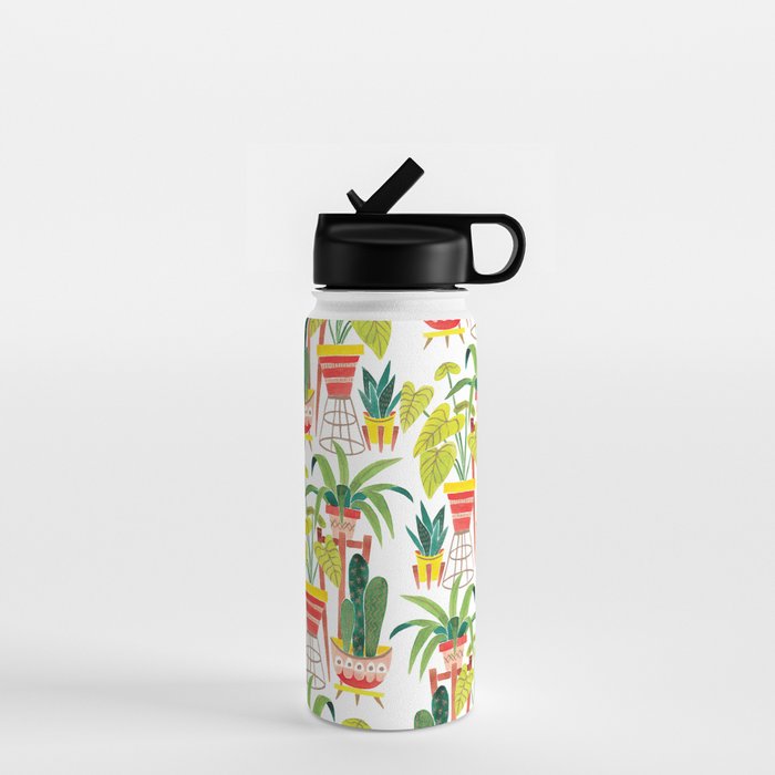 Happy Plants Happy Home Water Bottle Gallery Image 1