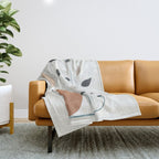 Movement Abstraction 05 Throw Blanket Gallery Image 1