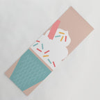 Ice Cream (Peach) Yoga Mat Gallery Image 1
