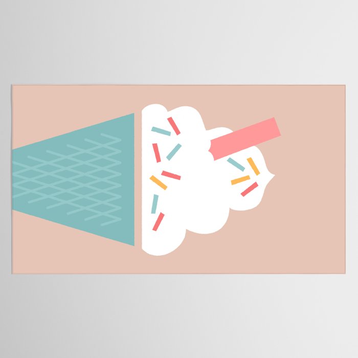 Ice Cream (Peach) Tablecloth Gallery Image 2