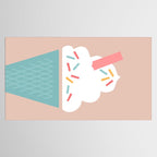 Ice Cream (Peach) Tablecloth Gallery Image 2