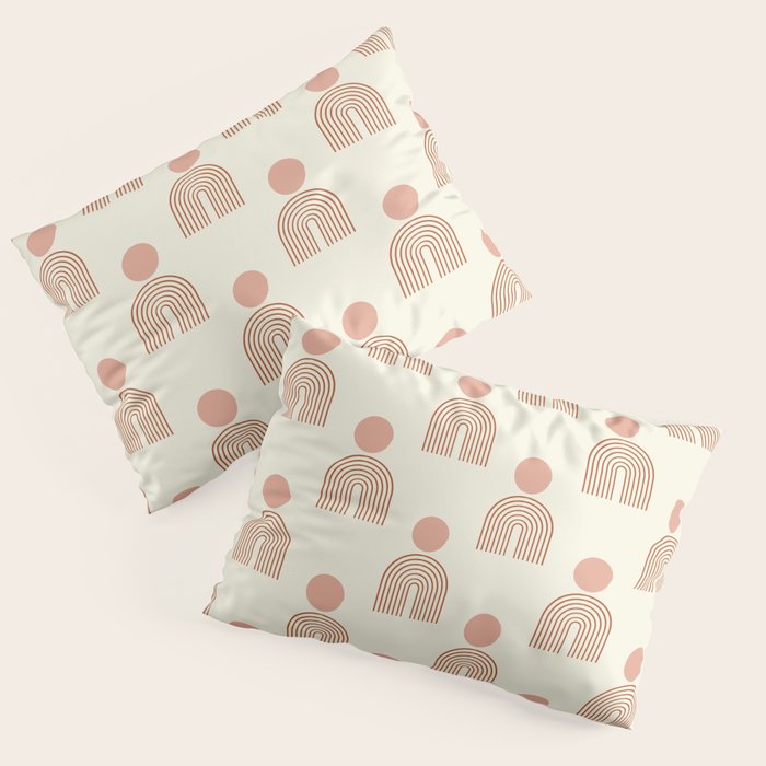 Full moon rainbow pattern collection SS01 Pillow Sham Gallery Image 3
