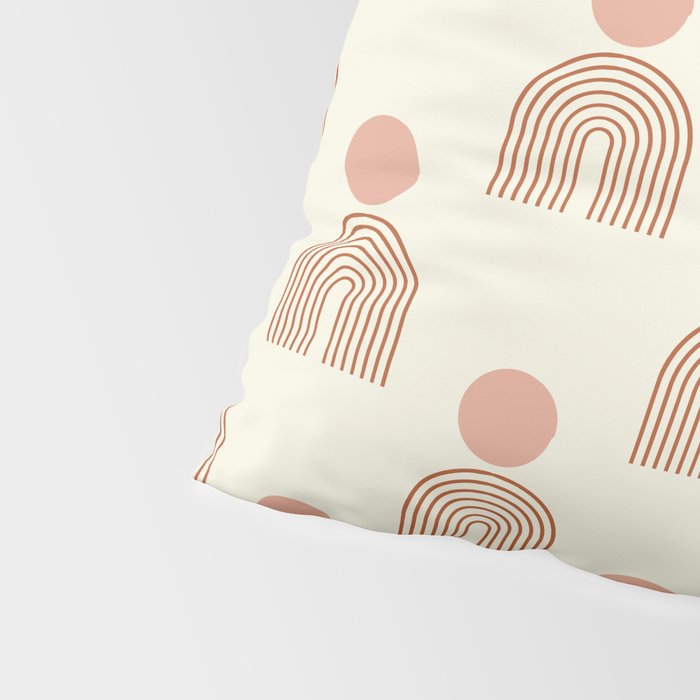 Full moon rainbow pattern collection SS01 Pillow Sham Gallery Image 4