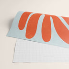 Fire Red: Wild Leaf | Matisse Foliage Paper Cutouts 01 Wrapping Paper Gallery Image 2