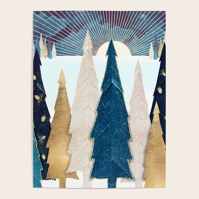 Winter Trees Poster Gallery Image 1