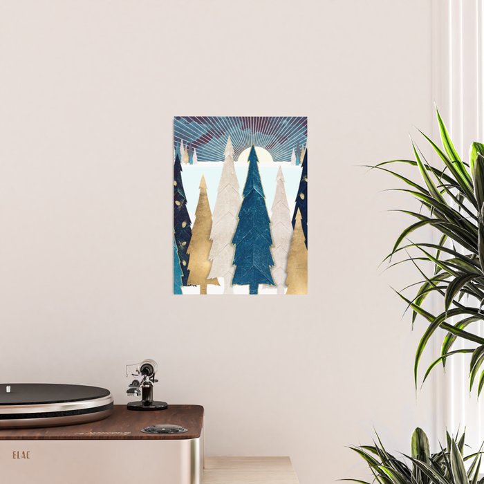 Winter Trees Poster Gallery Image 2