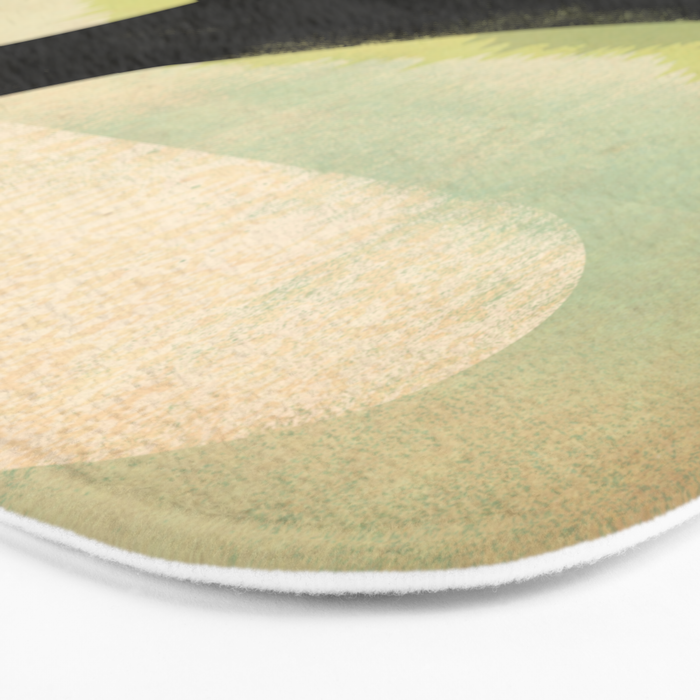 Black Lab Labrador Retriever Dog Canoe Ride Bath Mat Gallery Image 3