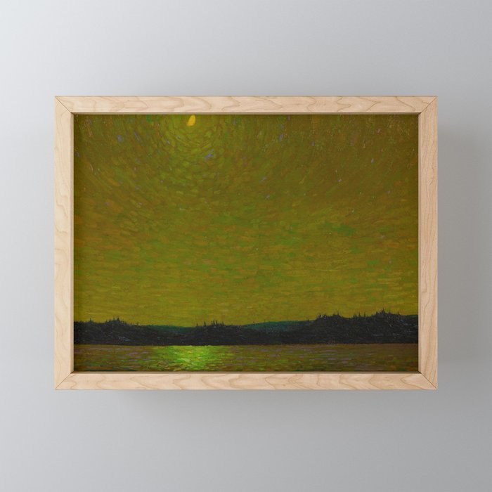Tom Thomson Moonlight Canadian Landscape Artist Mini Art Print Gallery Image 1