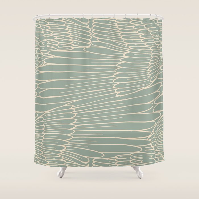 Wings of Spirit Shower Curtain Gallery Image 1