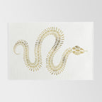 Snake Skeleton - Gold Rug Gallery Image 2